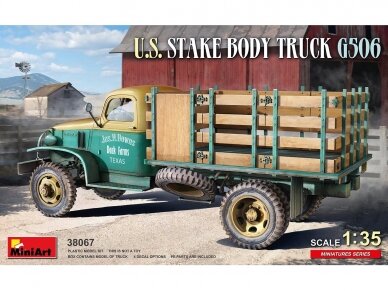 Miniart - U.S. Stake Body Truck Chevrolet G506, 1/35, 38067