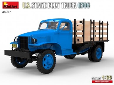 Miniart - U.S. Stake Body Truck Chevrolet G506, 1/35, 38067 1 Miniart - U.S. Stake Body Truck Chevrolet G506, 1/35, 38067 1