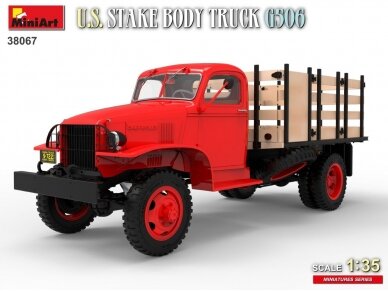 Miniart - U.S. Stake Body Truck Chevrolet G506, 1/35, 38067 5