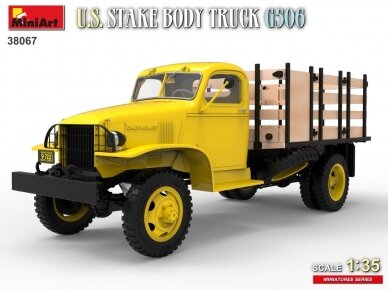 Miniart - U.S. Stake Body Truck Chevrolet G506, 1/35, 38067 6