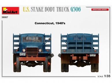 Miniart - U.S. Stake Body Truck Chevrolet G506, 1/35, 38067 10