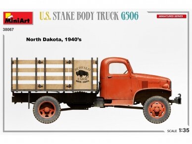 Miniart - U.S. Stake Body Truck Chevrolet G506, 1/35, 38067 13