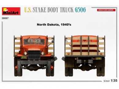 Miniart - U.S. Stake Body Truck Chevrolet G506, 1/35, 38067 14
