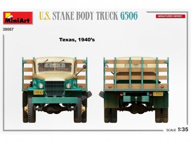 Miniart - U.S. Stake Body Truck Chevrolet G506, 1/35, 38067 16
