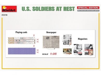 Miniart - U.S. Soldiers at Rest Special Edition, 1/35, 35318 8