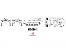 Modeliukai.lt - Puodelis "BMD-1"