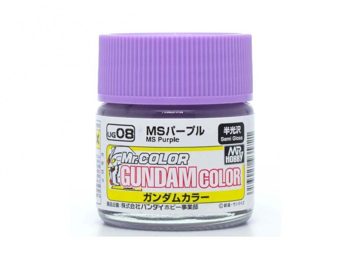 Mr.Hobby - Gundam Color краски MS Purple (Semi-Gloss), 10 ml, UG-08 Mr.Hobby - Gundam Color краски MS Purple (Semi-Gloss), 10 ml, UG-08