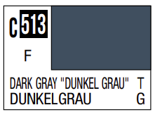 Mr.Hobby - Mr.Color C-513 Dark Gray "Dunkel Grau", 10ml