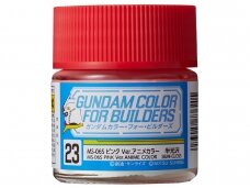 Mr.Hobby - Gundam Color For Builders serijos dažai MS-06S PINK Ver., 10 ml, UG-23