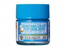 Mr.Hobby - Gundam Color For Builders serijos dažai RX-78 BLUE Ver., 10 ml, UG-19