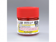 Mr.Hobby - Gundam Color krāsas MS Sazabi Red (Semi-Gloss), 10 ml, UG-12