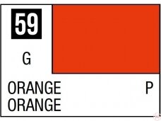 Mr.Hobby - Mr.Color serijos nitro dažai C-059 Orange, 10ml