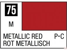 Mr.Hobby - Mr.Color serijos nitro dažai C-075 Metallic Red, 10ml