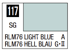 Mr.Hobby - Mr.Color C-117 RLM76 Light Blue, 10ml