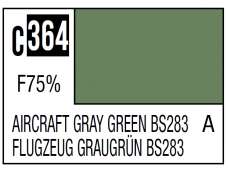 Mr.Hobby - Mr.Color serijos nitro dažai C-364 Aircraft Gray Green BS283, 10ml Mr.Hobby - Mr.Color serijos nitro dažai C-364 Aircraft Gray Green BS283, 10ml