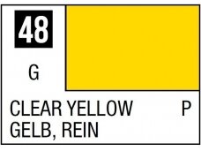 Mr.Hobby - Mr.Color serijos nitro dažai C-048 Clear Yellow, 10ml