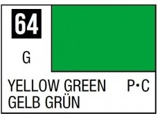 Mr.Hobby - Mr.Color serijos nitro dažai C-064 Yellow Green, 10ml Mr.Hobby - Mr.Color serijos nitro dažai C-064 Yellow Green, 10ml