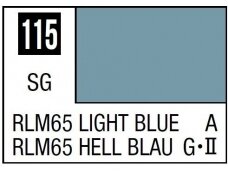 Mr.Hobby - Mr.Color serijos nitro dažai C-115 RLM65 Light Blue, 10ml Mr.Hobby - Mr.Color serijos nitro dažai C-115 RLM65 Light Blue, 10ml