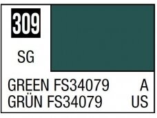 Mr.Hobby - Mr.Color serijos nitro dažai C-309 Green FS34079, 10ml
