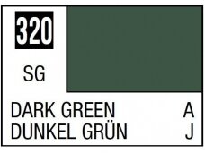 Mr.Hobby - Mr.Color serijos nitro dažai C-320 Dark Green, 10ml Mr.Hobby - Mr.Color serijos nitro dažai C-320 Dark Green, 10ml