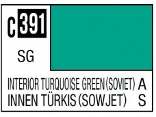 Mr.Hobby - Mr.Color serijos nitro dažai C-391 Interior Turquoise Green Soviet, 10ml