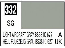 Mr.Hobby - Mr.Color serijos nitro dažai C-332 Light Aircraft Gray BS381C 627, 10ml