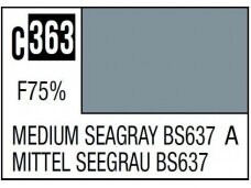 Mr.Hobby - Mr.Color serijos nitro dažai C-363 Medium Seagray BS637, 10ml Mr.Hobby - Mr.Color serijos nitro dažai C-363 Medium Seagray BS637, 10ml