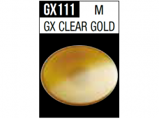Mr.Hobby - Mr.Metallic color GX serijos akriliniai dažai Clear Gold, 18 ml, GX-111
