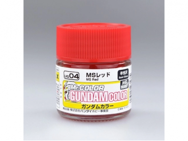 Mr.Hobby - Gundam Color paint MS Red (Semi-Gloss), 10 ml, UG-04