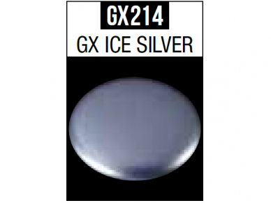 Mr.Hobby - Mr.Metallic color GX serijos akriliniai dažai Ice Silver, 18 ml, GX-214
