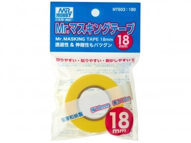 Mr.Hobby - Maskēšanas lente 18mm, MT-603 Mr.Hobby - Maskēšanas lente 18mm, MT-603
