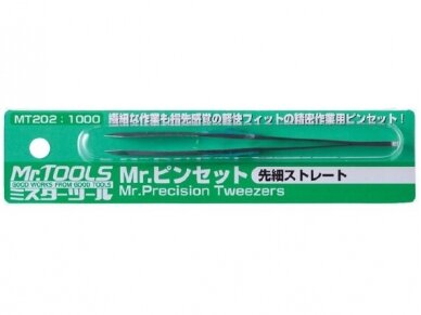 Mr.Hobby - Mr. Precision Tweezers pincetas, MT-202