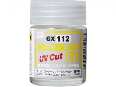 Mr.Hobby - Super Clear III UV Cut Gloss, 18 ml, GX-112