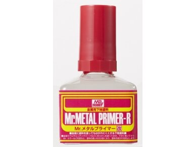 Mr.Hobby - Mr. Metal Primer R gruntas metalui, 40 ml, MP-242