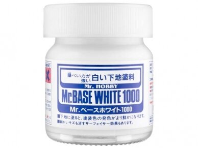 Mr.Hobby - Mr Base White 1000 (gruntas) 40ml, SF-283