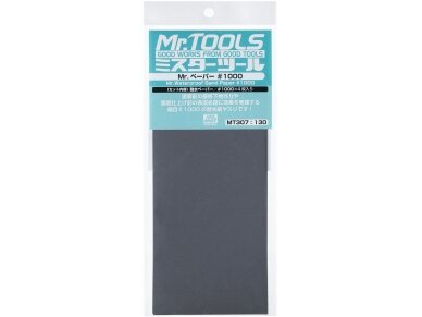 Mr.Hobby - Mr. Waterproof Sand Paper #1000 x 4 Sheets Ūdensizturīgs smilšpapīrs, MT-307
