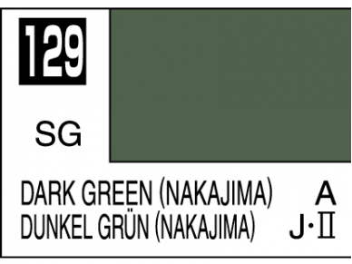 Mr.Hobby - Mr.Color C-129 Dark green (Nakajima), 10ml