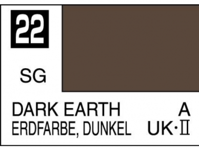 Mr.Hobby - Mr.Color C-022 Dark earth (UK), 10ml