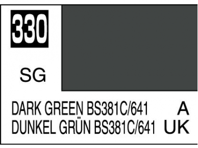 Mr.Hobby - Mr.Color C-330 BS381C/641 Dark Green, 10ml
