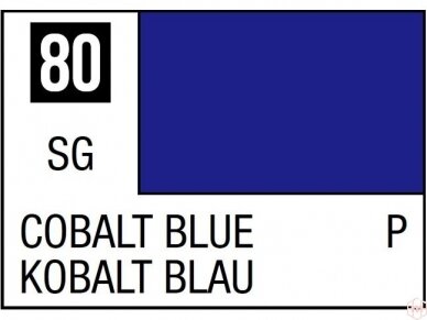 Mr.Hobby - Mr.Color serijos nitro dažai C-080 Cobalt Blue, 10ml