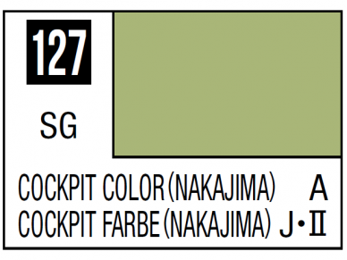 Mr.Hobby - Mr.Color serijos nitro dažai C-127 Cockpit Color (Nakajima), 10ml
