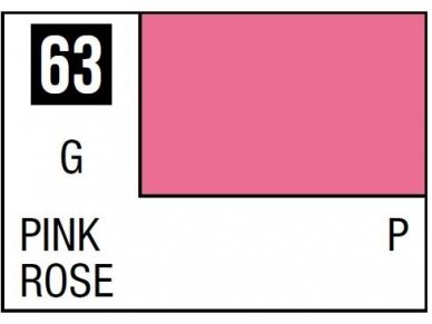 Mr.Hobby - Mr.Color serijos nitro dažai C-063 Pink, 10ml Mr.Hobby - Mr.Color serijos nitro dažai C-063 Pink, 10ml