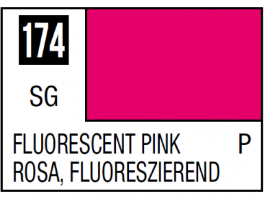 Mr.Hobby - Mr.Color C-174 Fluorescent Pink, 10ml