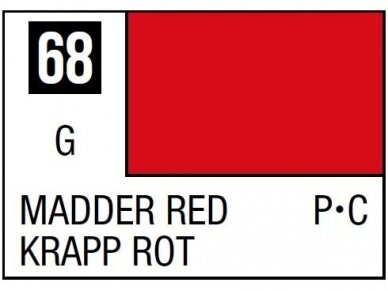 Mr.Hobby - Mr.Color C-068 Madder Red, 10ml