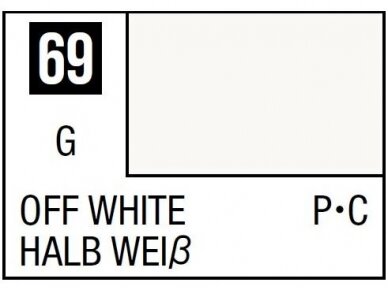 Mr.Hobby - Mr.Color C-069 Off White, 10ml Mr.Hobby - Mr.Color C-069 Off White, 10ml