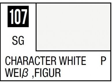 Mr.Hobby - Mr.Color serijos nitro dažai C-107 Character White, 10ml