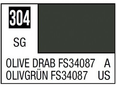 Mr.Hobby - Mr.Color C-304 Olive Drab FS34087, 10ml Mr.Hobby - Mr.Color C-304 Olive Drab FS34087, 10ml