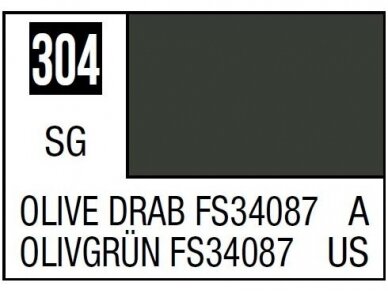 Mr.Hobby - Mr.Color C-304 Olive Drab FS34087, 10ml