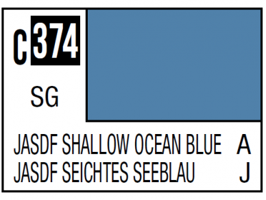 Mr.Hobby - Mr.Color C-374 JASDF Shalow Ocean Blue, 10ml Mr.Hobby - Mr.Color C-374 JASDF Shalow Ocean Blue, 10ml
