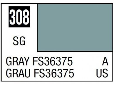 Mr.Hobby - Mr.Color serijos nitro dažai C-308 Gray FS36375, 10ml